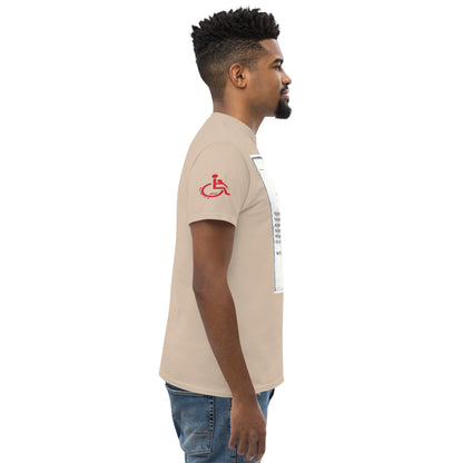 the struggle is real but necessary Men's classic tee
