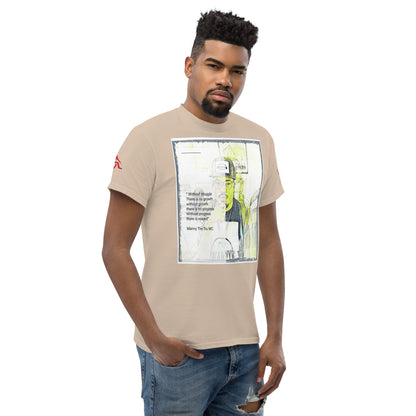 the struggle is real but necessary Men's classic tee
