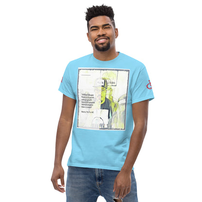 the struggle is real but necessary Men's classic tee