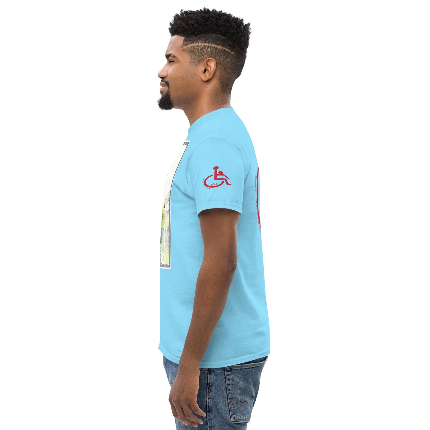 the struggle is real but necessary Men's classic tee