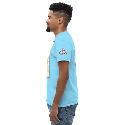 the struggle is real but necessary Men's classic tee