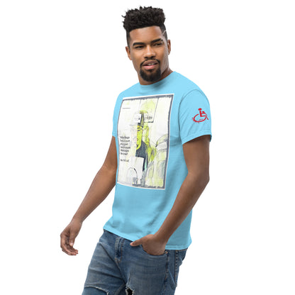 the struggle is real but necessary Men's classic tee