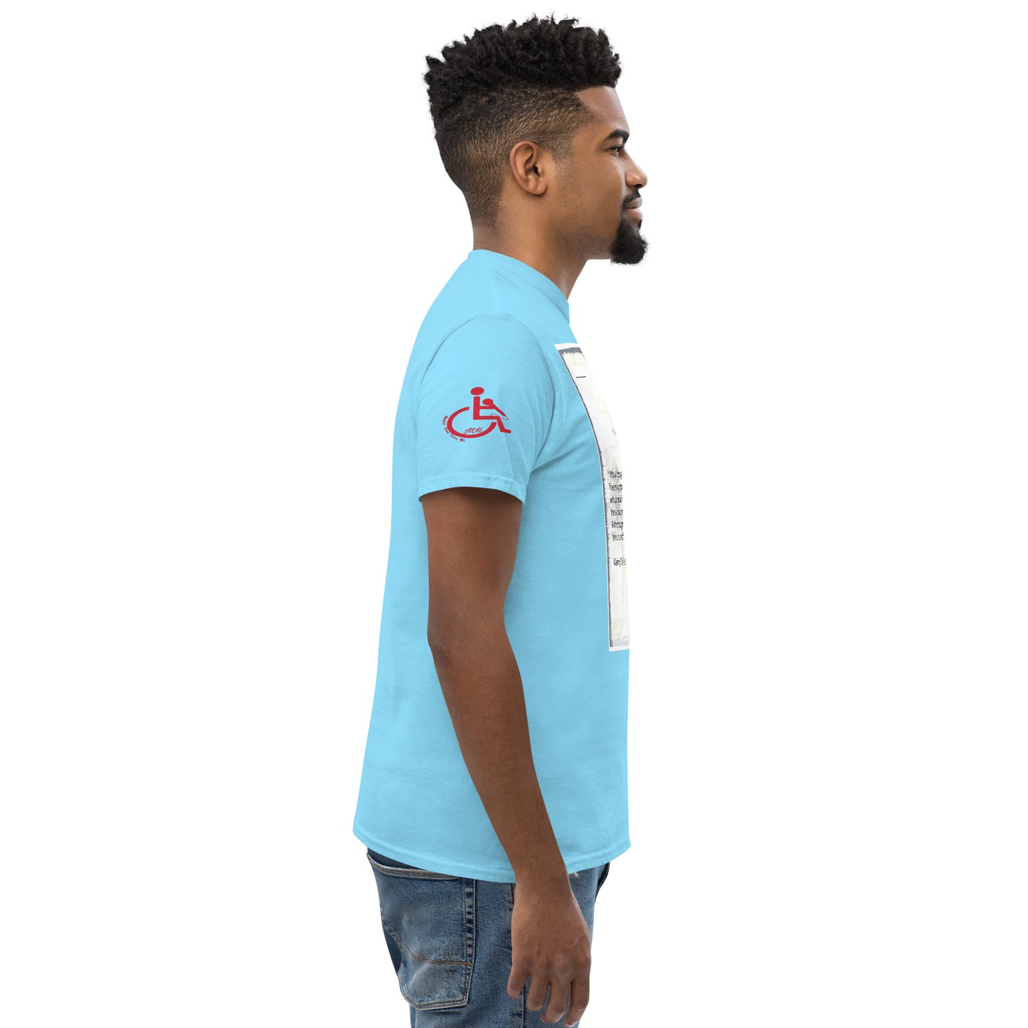 the struggle is real but necessary Men's classic tee