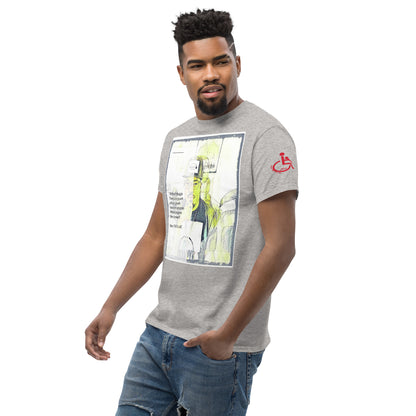 the struggle is real but necessary Men's classic tee