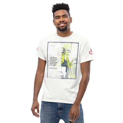 the struggle is real but necessary Men's classic tee