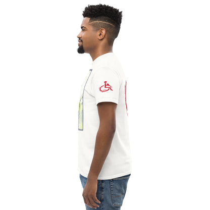 the struggle is real but necessary Men's classic tee