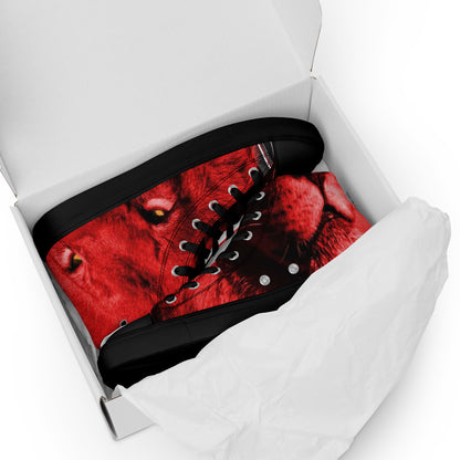 TRU MC MUZIK OG Men’s high top canvas shoes