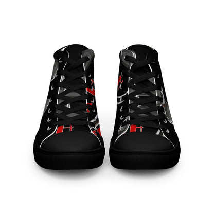 MANNY THE TRU MC Men’s high top canvas shoes