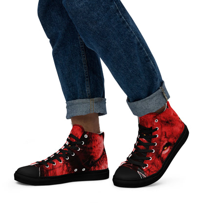 TRU MC MUZIK OG Men’s high top canvas shoes