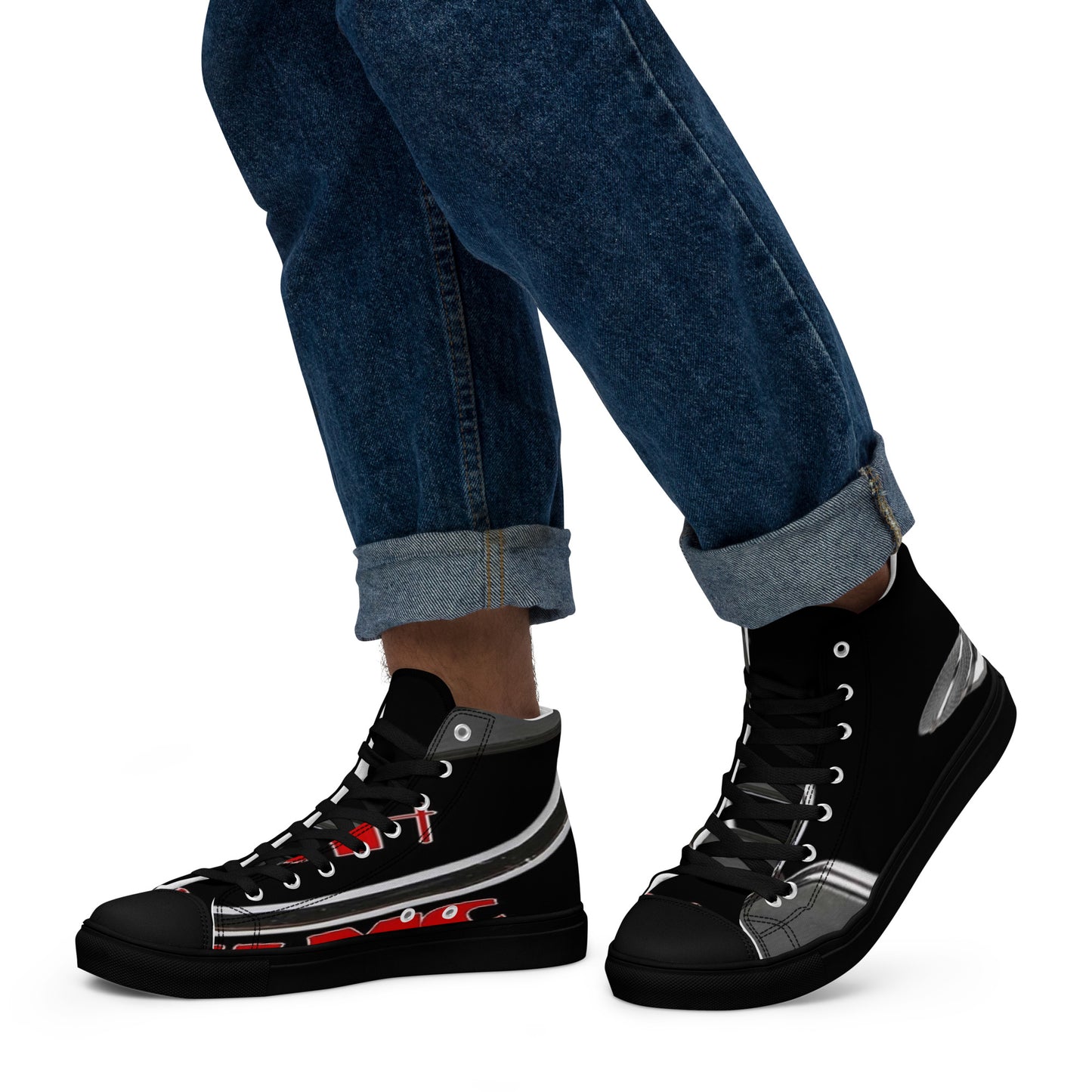 MANNNY THE TRU MC Men’s high top canvas shoes