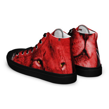 TRU MC MUZIK OG Men’s high top canvas shoes