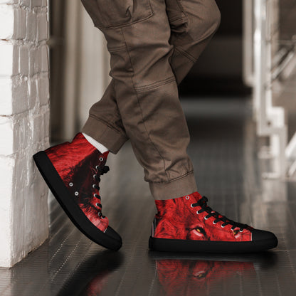 TRU MC MUZIK OG Men’s high top canvas shoes