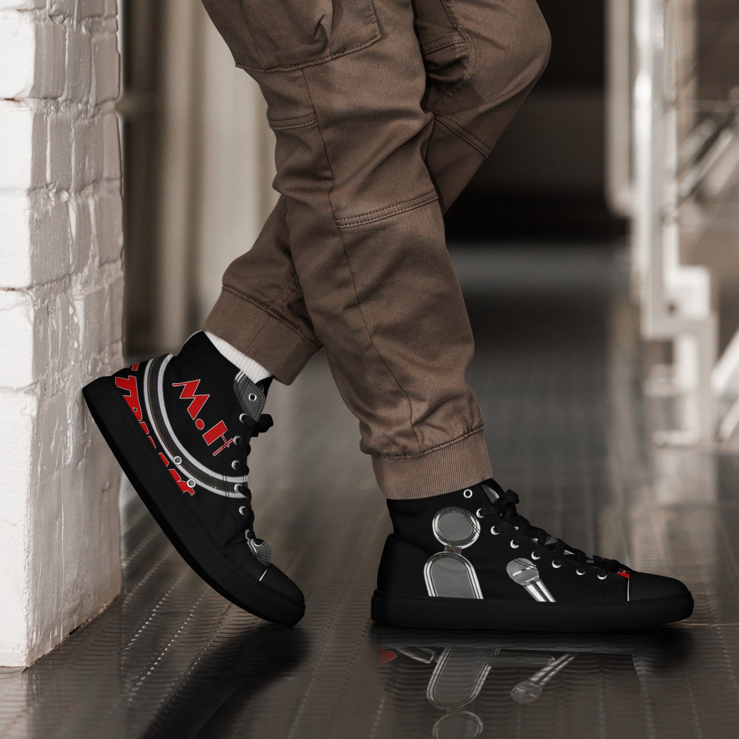 MANNY THE TRU MC Men’s high top canvas shoes