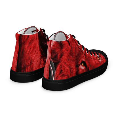 TRU MC MUZIK OG Men’s high top canvas shoes