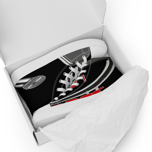 MANNNY THE TRU MC Men’s high top canvas shoes