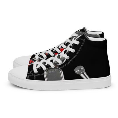 MANNY THE TRU MC Men’s high top canvas shoes