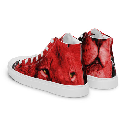 TRU MC MUZIK OG Men’s high top canvas shoes