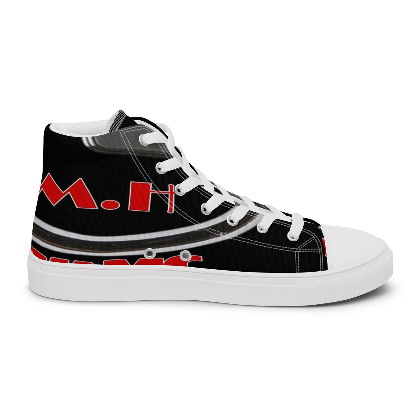 THE TRU MC Men’s high top canvas shoes