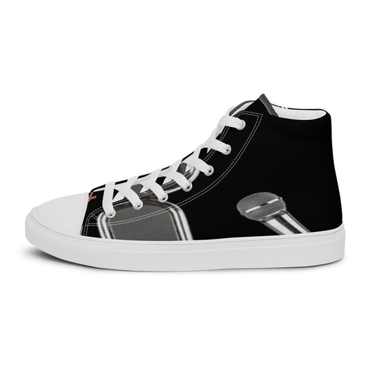 THE TRU MC Men’s high top canvas shoes