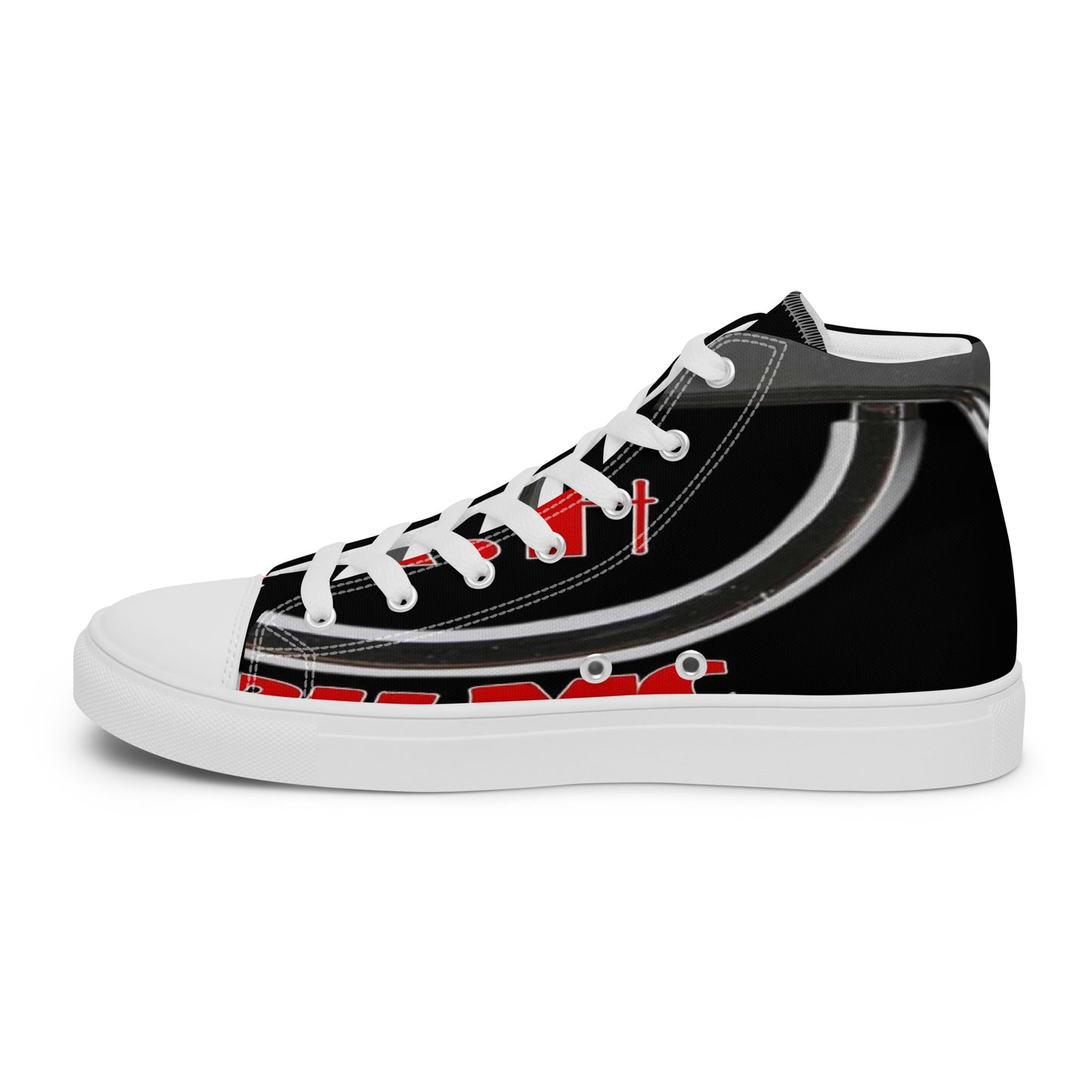THE TRU MC Men’s high top canvas shoes