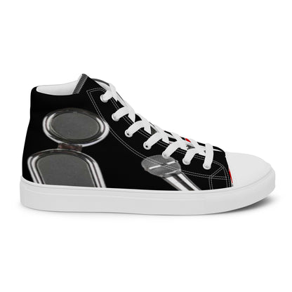 THE TRU MC Men’s high top canvas shoes