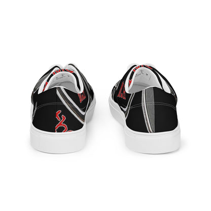 THE TRU MC Men’s lace-up canvas shoes
