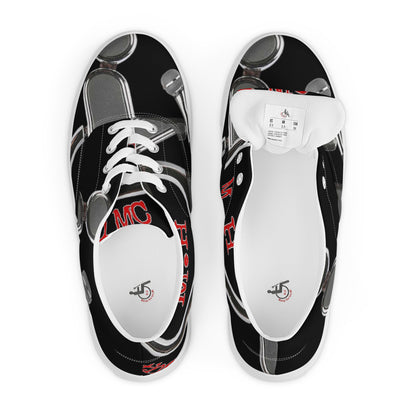 THE TRU MC Men’s lace-up canvas shoes