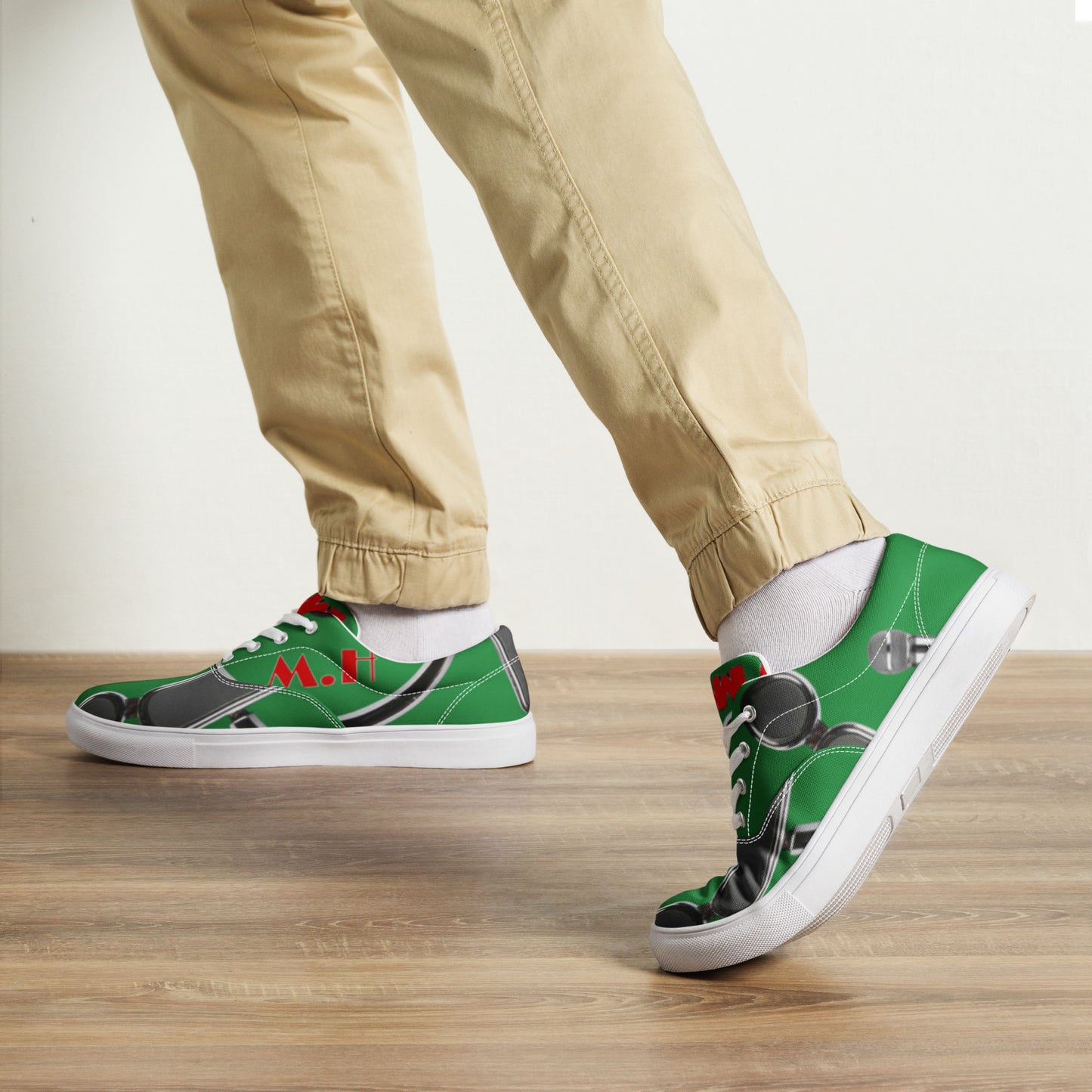 THE TRU MC MONEY BAG Men’s lace-up canvas shoes