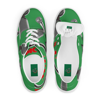THE TRU MC MONEY BAG Men’s lace-up canvas shoes