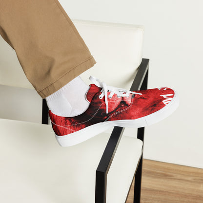 TRU MC MUZIK Men’s lace-up canvas shoes
