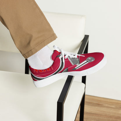THE TRU MC Red Storm Edition  Men’s lace-up canvas shoes