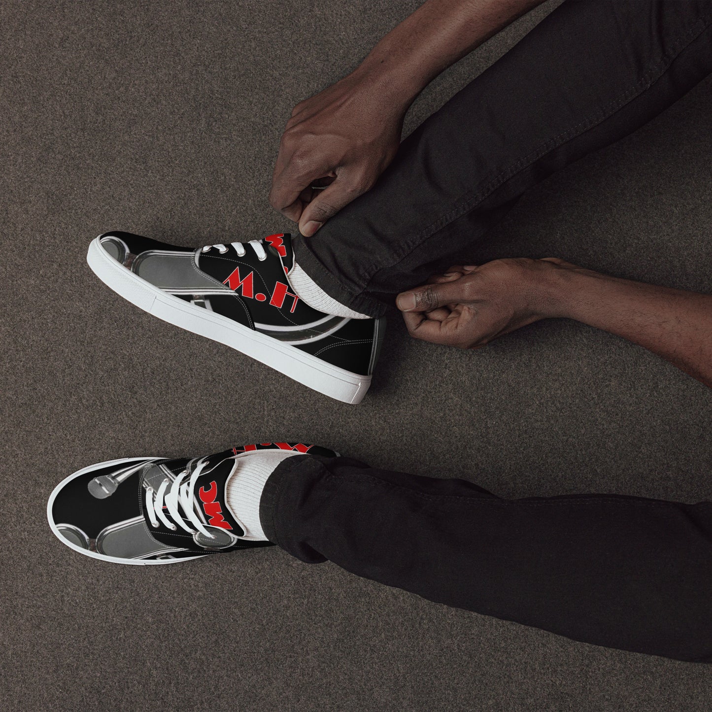 MANNY THE TRU MC Men’s lace-up canvas shoes