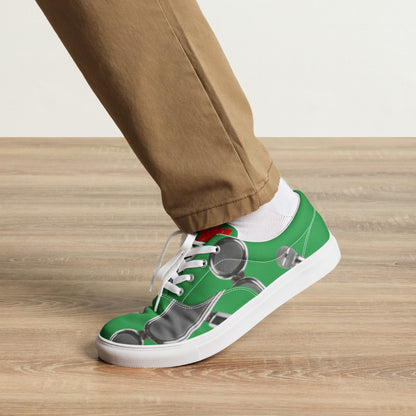 THE TRU MC MONEY BAG Men’s lace-up canvas shoes