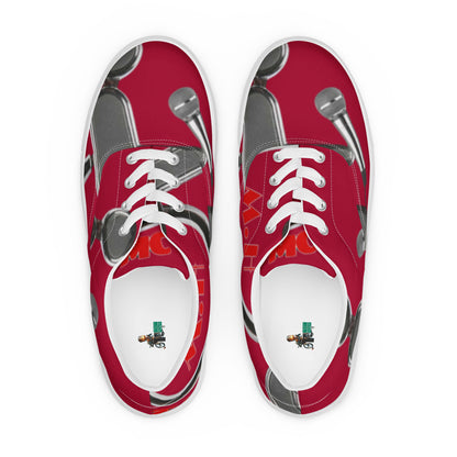 THE TRU MC Red Storm Edition  Men’s lace-up canvas shoes