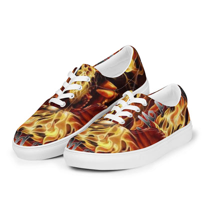 TRU MC MUZIK  Men’s lace-up canvas shoes