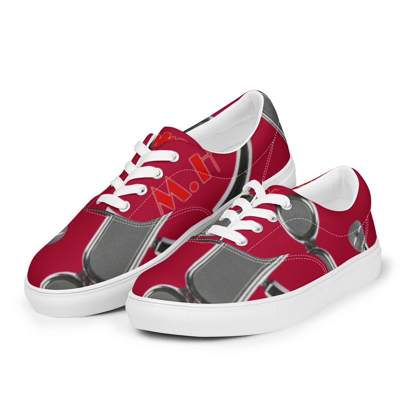 THE TRU MC Red Storm Edition  Men’s lace-up canvas shoes