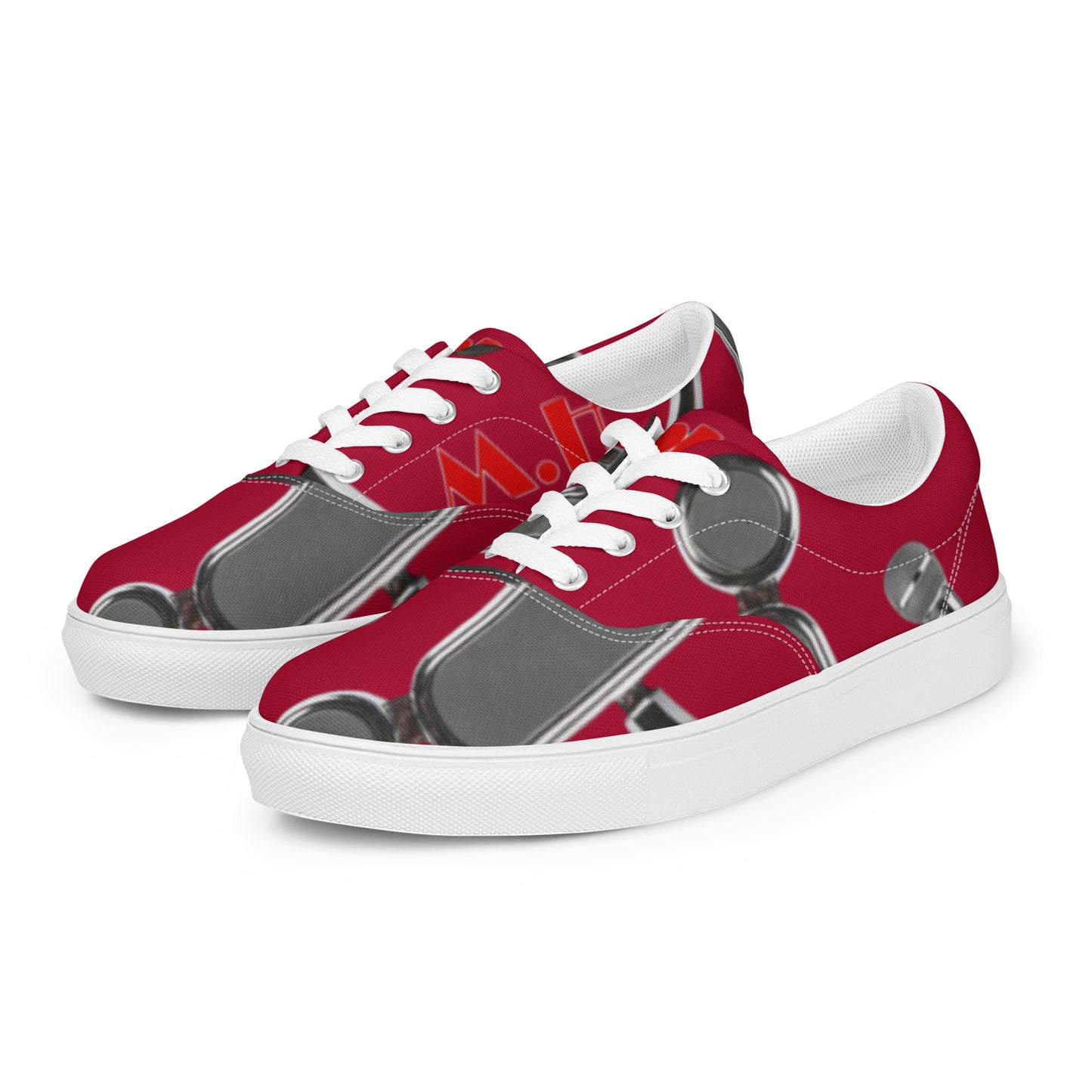 THE TRU MC Red Storm Edition  Men’s lace-up canvas shoes
