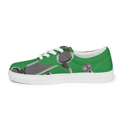 THE TRU MC MONEY BAG Men’s lace-up canvas shoes