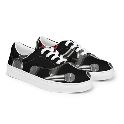 THE TRU MC Men’s lace-up canvas shoes