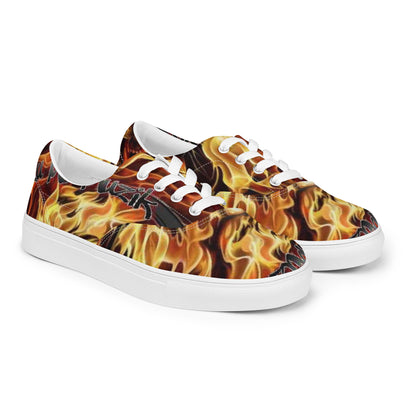 TRU MC MUZIK  Men’s lace-up canvas shoes