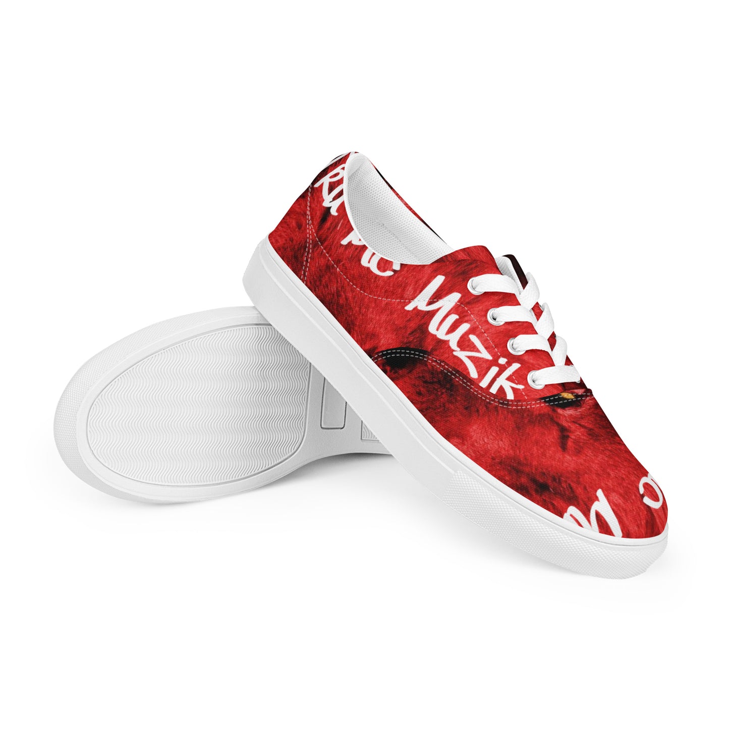 TRU MC MUZIK Men’s lace-up canvas shoes