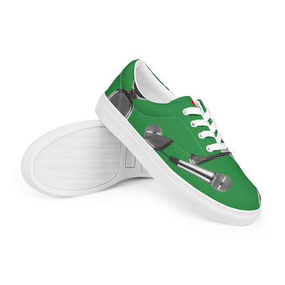 THE TRU MC MONEY BAG Men’s lace-up canvas shoes