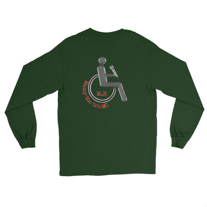 Don't waste time make time Men’s Long Sleeve Shirt