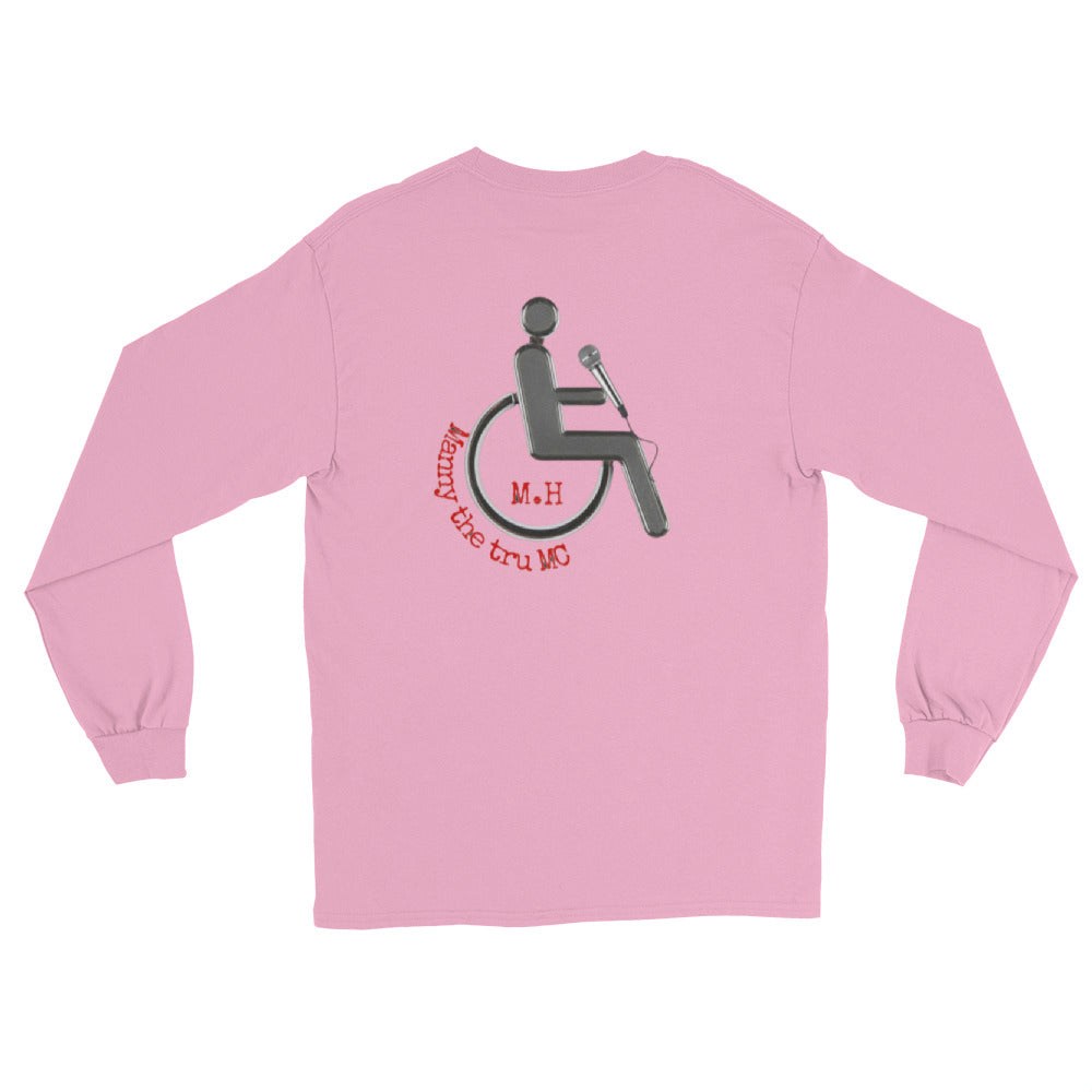 Don't waste time make time Men’s Long Sleeve Shirt