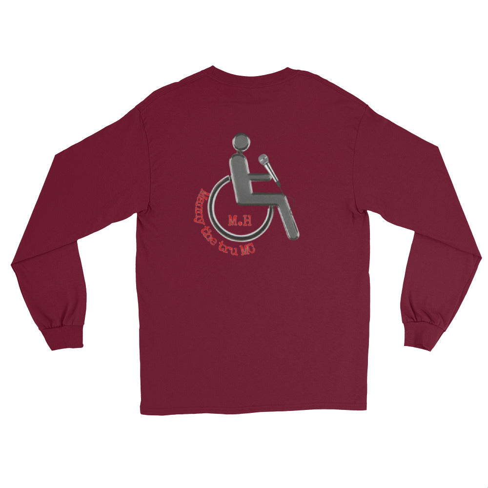 Don't waste time make time Men’s Long Sleeve Shirt