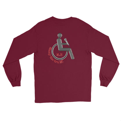 Don't waste time make time Men’s Long Sleeve Shirt