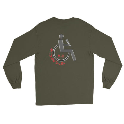 Don't waste time make time Men’s Long Sleeve Shirt