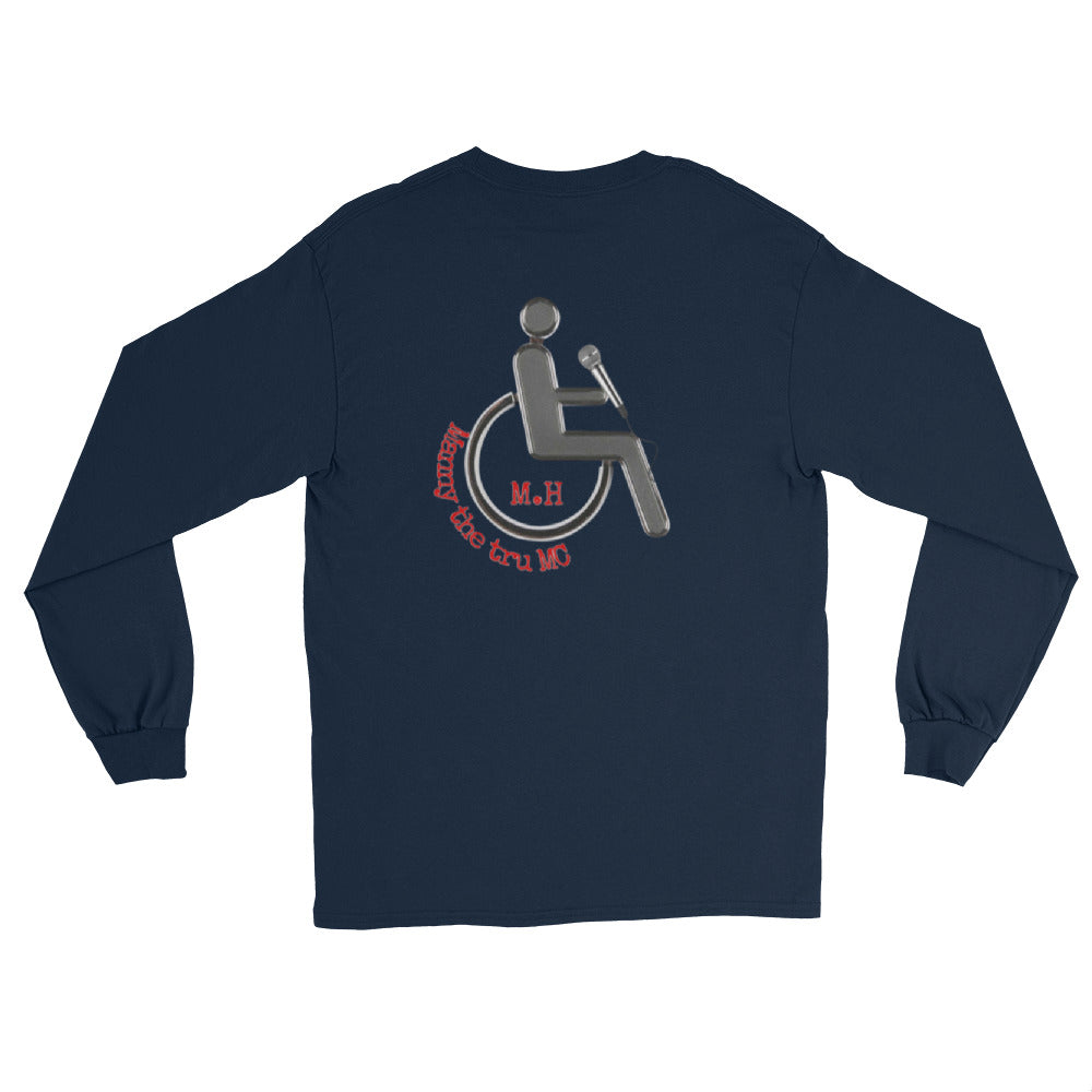 Don't waste time make time Men’s Long Sleeve Shirt