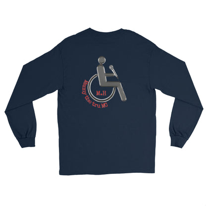 Don't waste time make time Men’s Long Sleeve Shirt