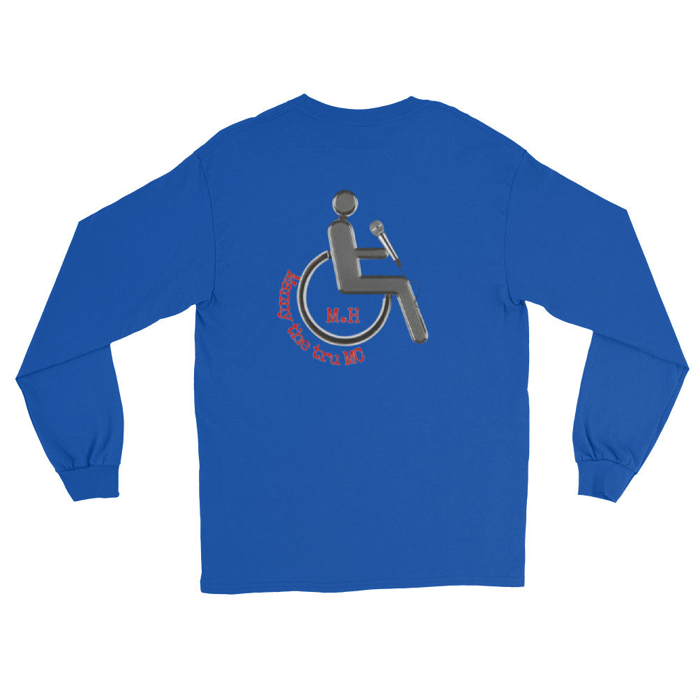 Don't waste time make time Men’s Long Sleeve Shirt